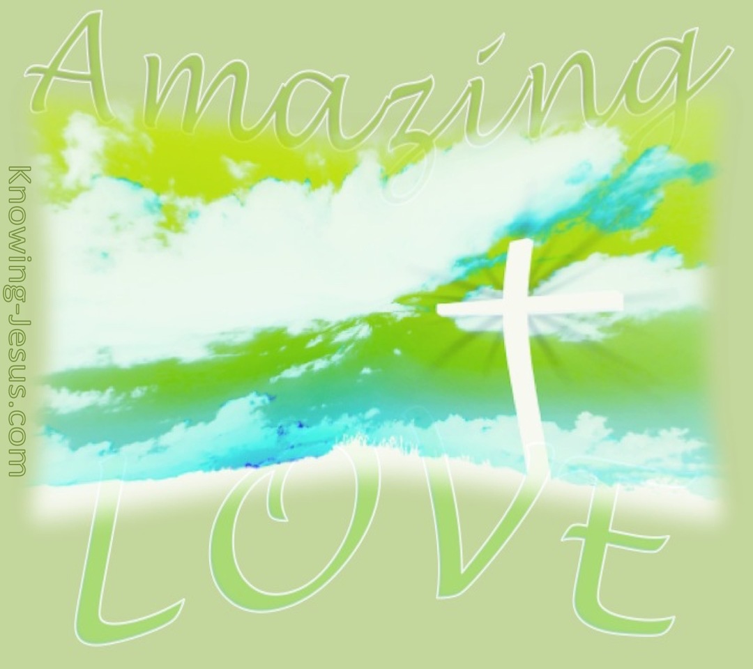Amazing Love (devotional) (green)